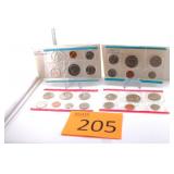 1979 and 1980 U.S. Mint Coin Proof Sets