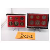 Two 1980 U.S. Mint Coin Proof Sets