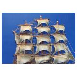 Vintage Model of Fragata Espanola Ano 1780 Ship