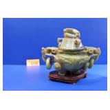 Exquisite Jade Censer Pot