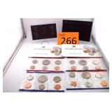 Three 1989 U.S. Mint Coin Proof Sets