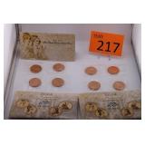 Two 2008 First Spouse Bronze Medal Series Sets