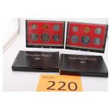Two 1981 U.S. Mint Proof Sets