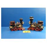 Ezra Brooks Vintage Locomotive Liquor Decanters