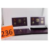 Two 1988 U.S. Mint Coin Proof Sets