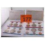 Two 1976 U.S. Mint Coin Proof Sets