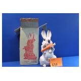 Vintage Barsottini Rabbit Decanter with Box
