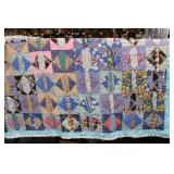 Hand Stitched Vintage Quilt
