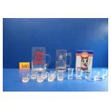 Beer Steins, Shot Glasses, Bar Lot