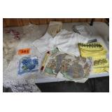 Vintage Tablecloth, Doilies, Napkins