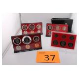1977,78,79,80 U.S. Mint Coin Proof Sets