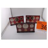 Two Bicentennial & 1974 U.S. Mint Coin Proof Sets