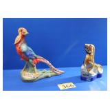 Ezra Brooks and Barsottini Whiskey Decanters