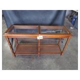 Entry/Sofa Table with Glass Top