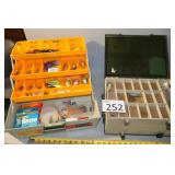 Two Tackle Boxes with Lures