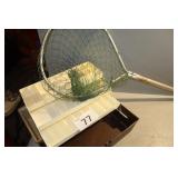 Fishing Tackle Box and Net
