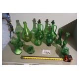 Twelve Green Glasses