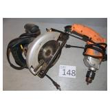 1/2 Drill and Circular Saw