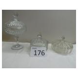 Three Candy Dishes