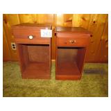 Two Wood Night Stands