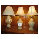Three Nice Contemporary Lamps