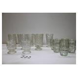 Indiana Glass Co. Glasses / Barrel Glasses