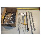 1/2, 3/8, 1/4 Socket and Extension Ratchets