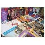 Vintage LP Records in Sleeves