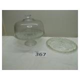 Two Cake Plates