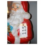 Vintage Santa Blow Mold Light Up