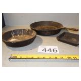 Three Lodge Skillets