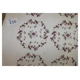 Embroidered Queen Size Quilt