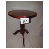 Handmade Vintage Cedar Round Table