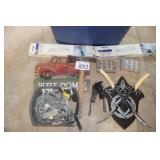Wall Decore, Screws, Nuts, Bolts, Lights, Ext Cord