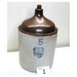 UHL Pottery 5 Gallon Stoneware Shoulder Jug