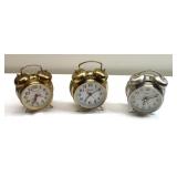 Advance, Equity and Elgin Alarm Clocks