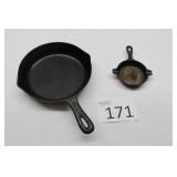 Two Vintage Skillets