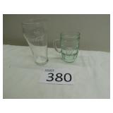 11 Coke Glasses & 9 Glass Mugs