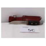 Sharp Brand Fixed Blade Hunting Knife / Sheath