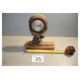 Art Deco, Golden Goddess Mantle Clock