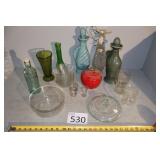 Glass Bowls, Glasses, Vase, Shot Glasses