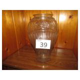 Anchor Hocking Glass Floor Vase