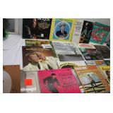 Vintage LP Records in Sleeves