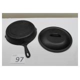 Lodge #8 10 1/4' Lidded Skillet