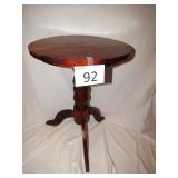 Handmade Vintage Cedar Round Table