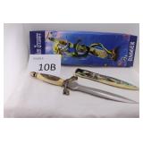 New Sunken Treasures Collectible Dagger in Box