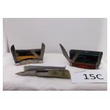 Three New in Box Pocket Knives