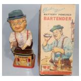Vintage Charley Weaver Bartender Toy w/ Box