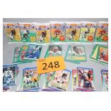Baseball and Football Cards from 1980s and 1990s