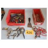 Screwdrivers, Ratchet, Wall Hangers, Putty Knife